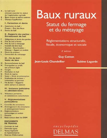 Baux ruraux : tous les litiges entre preneurs et bailleurs