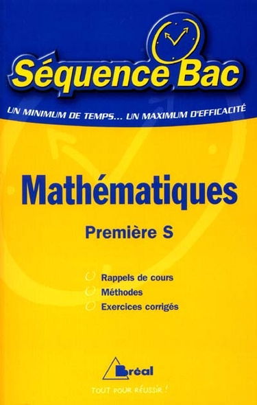 Mathématiques 1re S