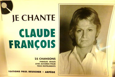 Partition : Je chante Claude Francois