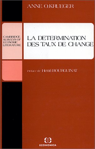 La Détermination des taux de change