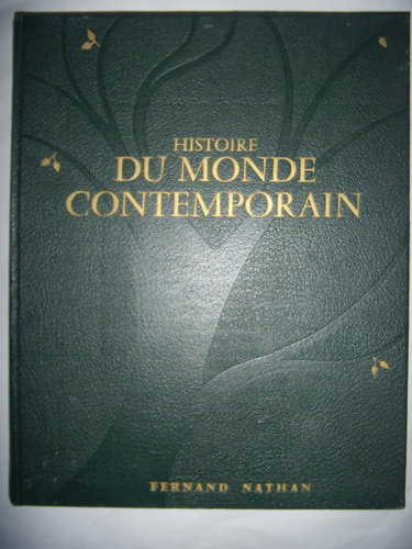 Couverture de Histoire du monde contemporain [ISELIN, Bernard]