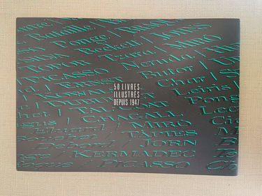 50 livres illustrés depuis 1947 : Exposition, Paris, Bibliothèque nationale, salle Mortreuil, 23 mars-20 avril 1988