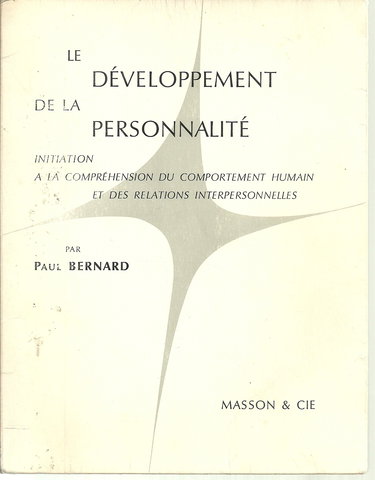 Le Développement de la personnalité