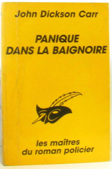 Panique dans la baignoire