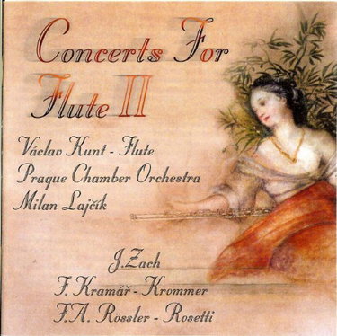 Couverture de Concertos for Flute II par Vaclav Kunt (Flute)