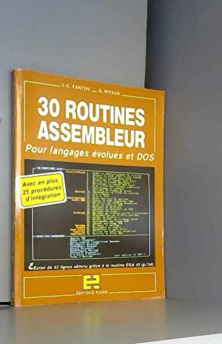 30 routines Assembleur