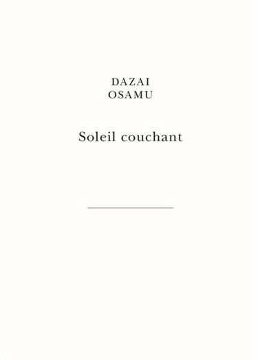 Soleil couchant
