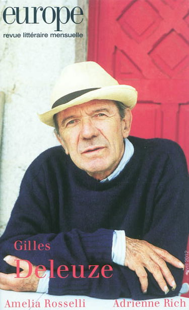 Europe, n° 996. Gilles Deleuze