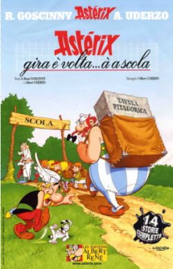 Astérix et la rentrée gauloise en langues de France. Astérix gira è volta... à a scola