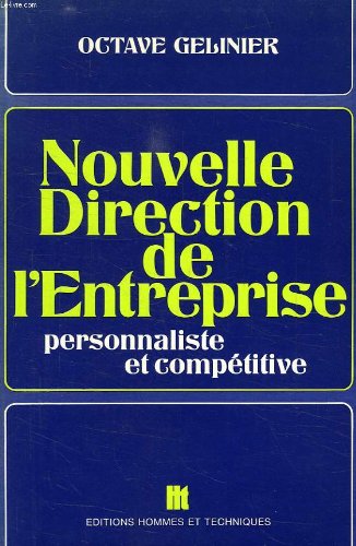Nouvelle direction de l'entreprise personnaliste et compétitive