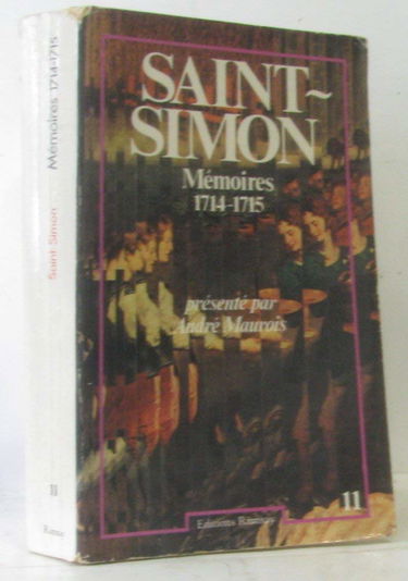 Mémoires. Vol. 11. 1714-1715