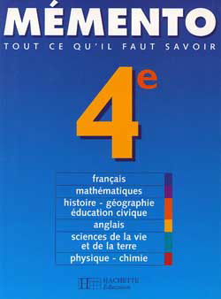 Mémento 4e : tout ce qu'il faut savoir
