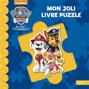 Couverture de La Pat' Patrouille : mon joli livre puzzle