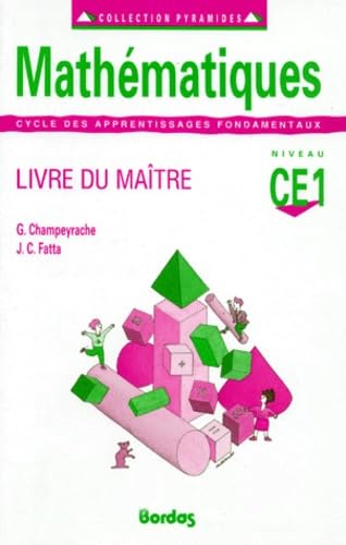 Mathématiques CE1 : livre du maître