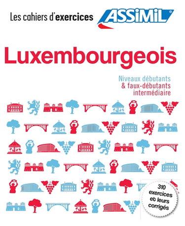 Couverture de Luxembourgeois : niveau débutants & faux-débutants intermédiaire : 310 exercices et leurs corrigés