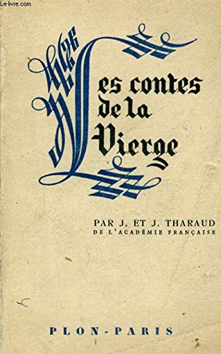Couverture de LES CONTES DE LA VIERGE