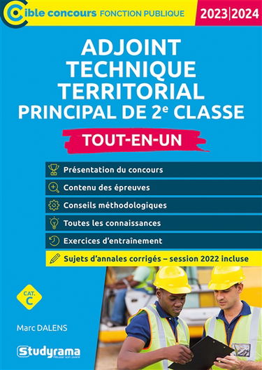 Adjoint technique territorial principal de 2e classe : catégorie C : tout-en-un, 2020