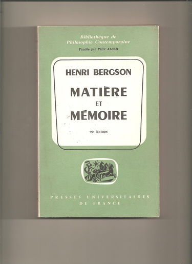 Matiere et memoire