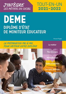 DEME : diplôme d'Etat de moniteur éducateur : tout-en-un 2021-2022