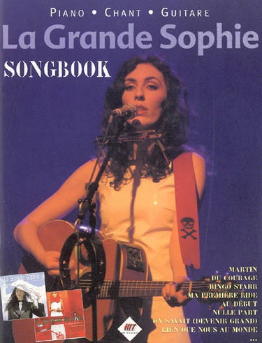 Couverture de La Grande Sophie : songbook : piano, chant, guitare