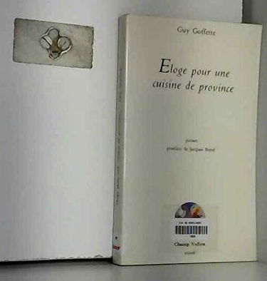 Eloge pour une cuisine de province
