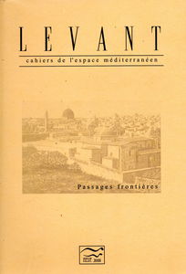LEVANT CAHIERS DE L ESPACE MEDITERRANEEN 8/ 1996-1997