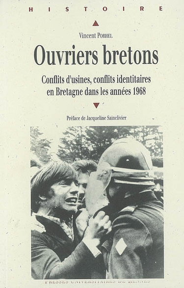 Couverture de Ouvriers bretons : conflits d'usines, conflits identitaires en Bretagne dans les années 1968