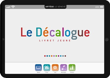 Couverture de Le décalogue : livret jeune
