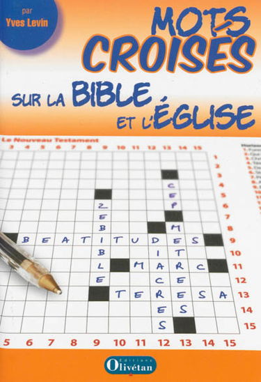 Mots croisés sur la Bible et l'Eglise