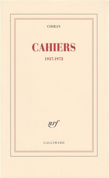 Cahiers, 1957-1972