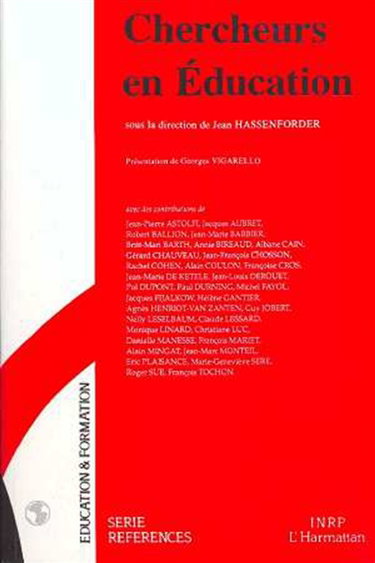 Couverture de Chercheurs en éducation