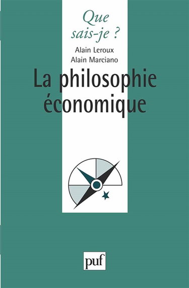Couverture de La philosophie économique