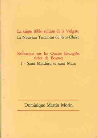 Couverture de Reflexions Quatre Evangiles 2 Vol