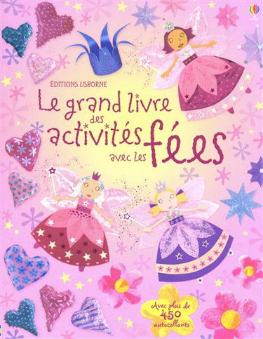 Couverture de Le grand livre des activités avec les fées