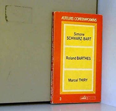 Schwarz-bart/barthes