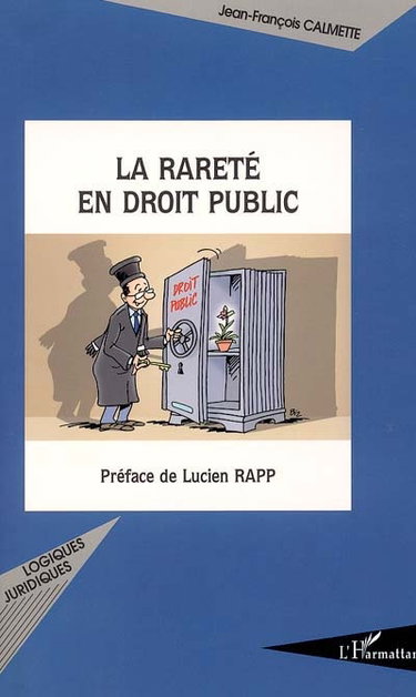 Couverture de La rareté en droit public