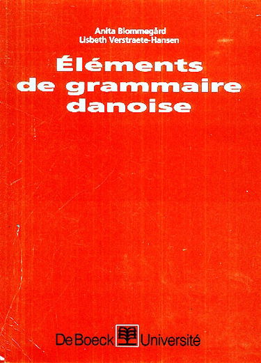 Eléments de grammaire danoise