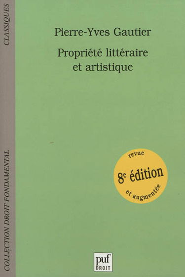 Propriété littéraire et artistique