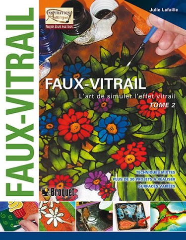 Faux-vitrail : l’art de simuler l’effet vitrail. 2