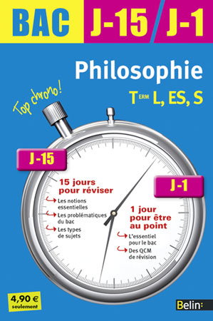 Philosophie, terminale L, ES, S