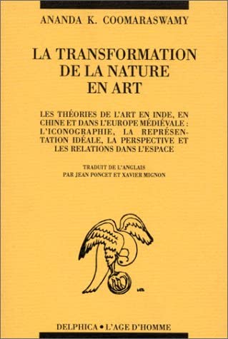 La transformation de la nature en art : les théories de l'art en Inde, en Chine et dans l'Europe médiévale : l'iconographie, la représentation idéale, la perspective et les relations dans l'espace