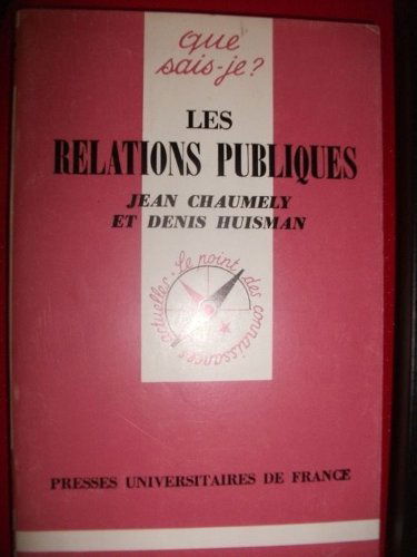 Relations publiques (les)