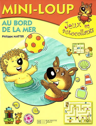 Mini-Loup au bord de la mer : jeux et autocollants