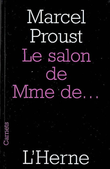 Le salon de Mme de...