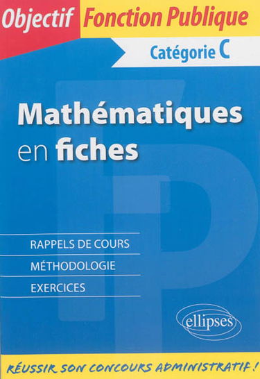 Mathématiques en fiches : catégorie C