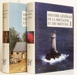 Couverture de Histoire générale de la Bretagne et des bretons en 2 volumes (Tome 1 : Les bretons, des Vénêtes à nos jours, Tome 2 : Culture et mentalités bretonnes)