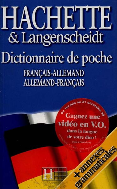 Hachette-Langenscheidt de poche : dictionnaire français-allemand allemand-français