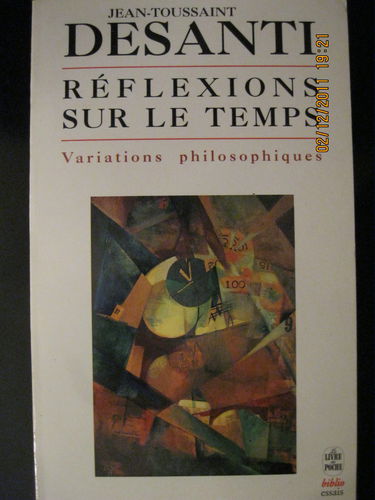 Variations philosophiques. Vol. 1. Réflexions sur le temps : conversations avec Dominique-Antoine Grisoni