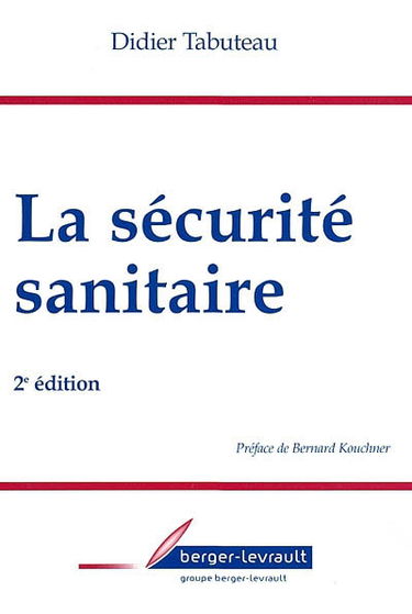 La sécurité sanitaire
