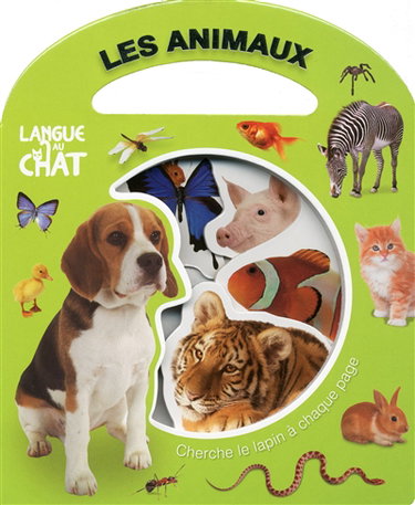 Couverture de Les animaux par Langue au chat